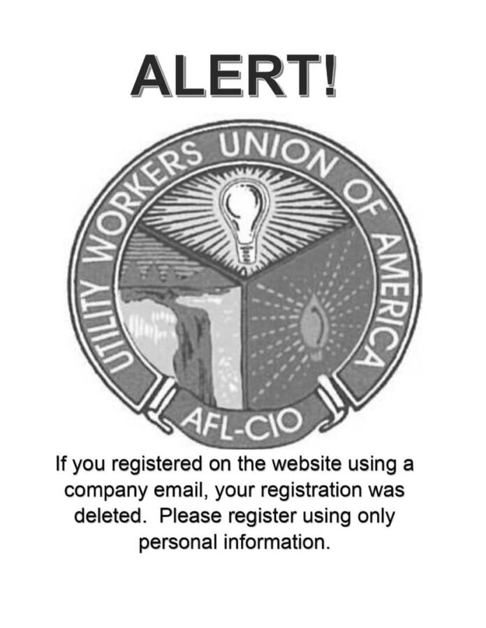 ALERT ANNOUNCEMENT RE REGISTRATION ON WEBSITE page 0001